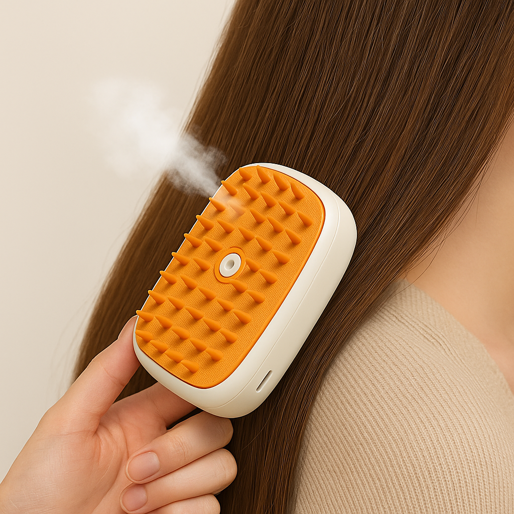 Handheld Spray Comb – Anti-Static Grooming & Detangling Tool